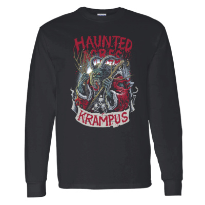 Krampus - -Heavy Cotton™ Long Sleeve T-Shirt Thumbnail