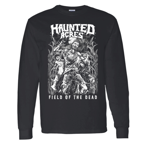 Zombie - -Heavy Cotton™ Long Sleeve T-Shirt Thumbnail
