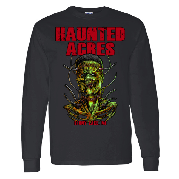 Frankenstein - -Heavy Cotton™ Long Sleeve T-Shirt Thumbnail